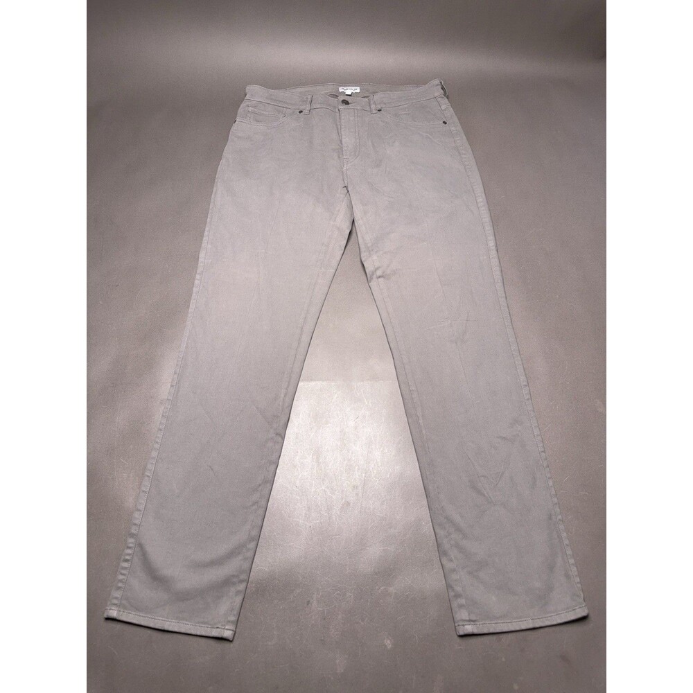 Peter Millar EB66 Performance Golf Pants Mens 35x32 Gray 5 Pocket Chino Stretch